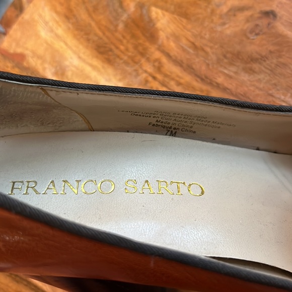 Franco Sarto | Chunky Heeled Loafer Pumps - Picture 5 of 10